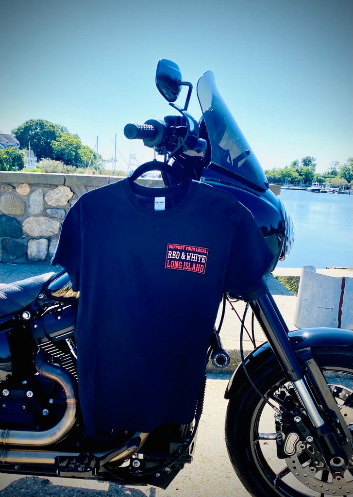 Red and white Long Island